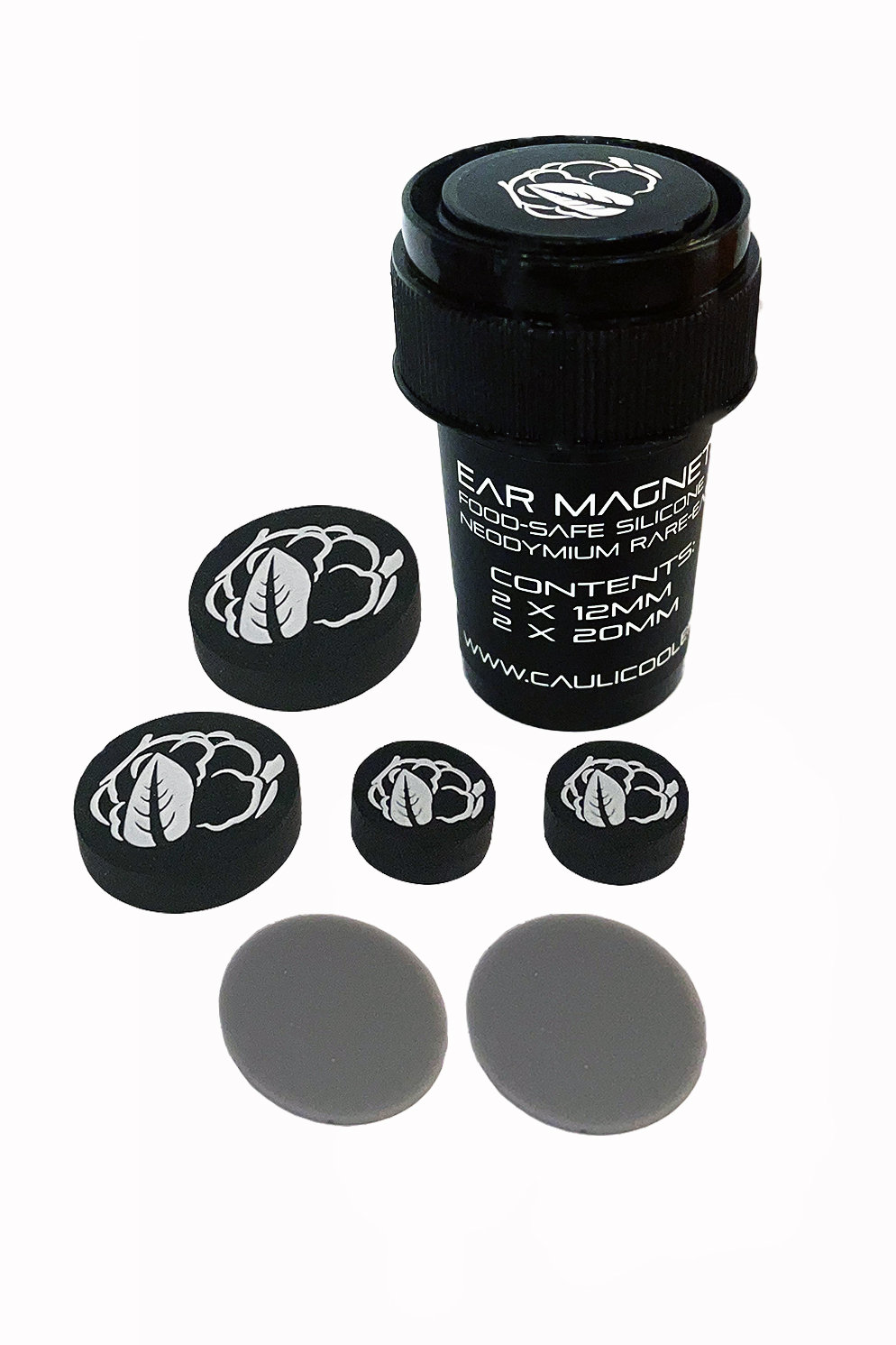 sourcing map Set di 2 ganasce da 12,7 cm, in gomma
