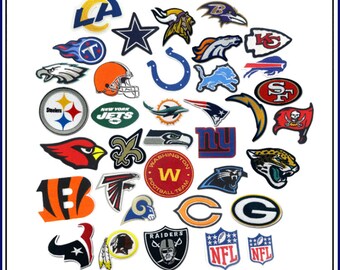 Ni-ke NFL Embroidery Design Bundle, Football Team Logo Embroidery, Football embroidery designs, Digital Product Pes, Dst, Svg, Jef, Vp3, Exp