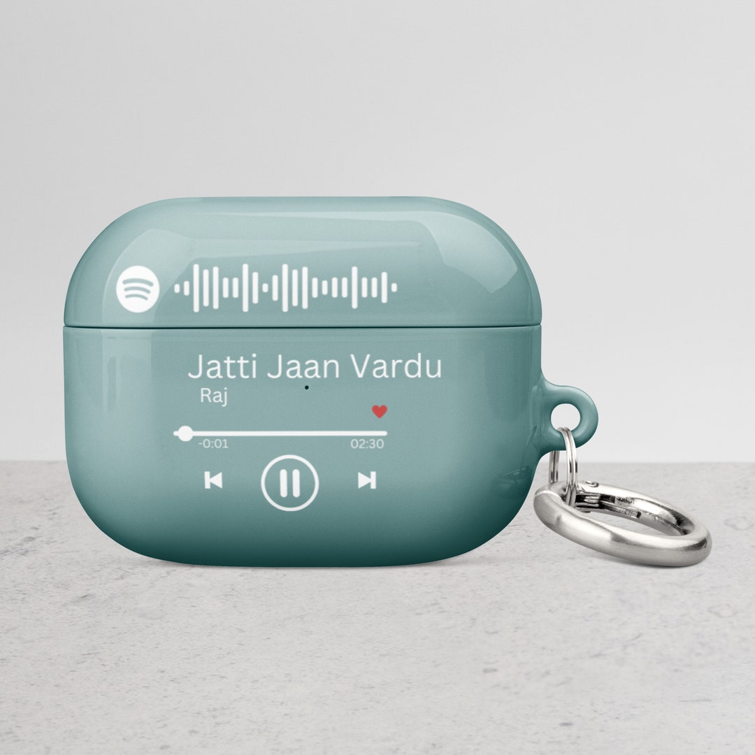 Spotify Codes, Customizable Case for Airpods Generation1,2,3 Available ...