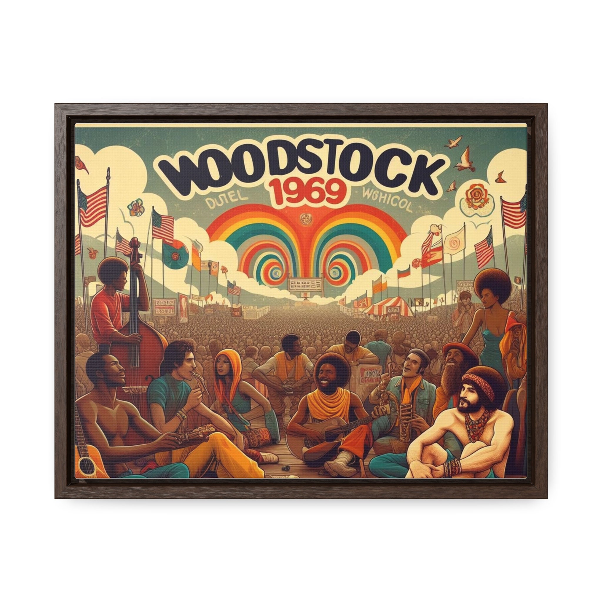 Woodstock 1969 poster - Etsy 日本