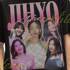 ☺︎ TWICE ジヒョ　Tシャツ　Ｍサイズ TWICE ジヒョ ツアーT Mサイズ - メルカリ