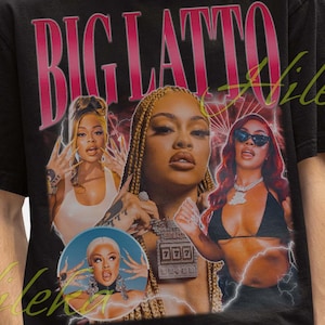 Latto Tshirt, Latto Shirt, Latto Tour Merch, Retro Latto Vintage, Latto Rapper Retro Poster, Latto Hip Hop Rap, Rapper Latto Tees, Music Tee