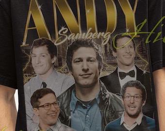 Camiseta de Andy Samberg, camiseta de Andy Samberg, camisetas de Andy Samberg, sudadera de Andy Samberg, póster retro de Andy Samberg, camiseta meme de Andy Samberg