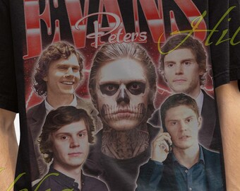 Evan Peters Shirt, Evan Peters Tshirt, Evan Peters Retro Tee, Evan Peters Fan Tees, Evan Peters Sweatshirt, Evan Peters Hoodie