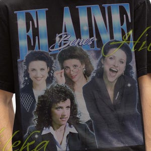 Elaine Benes Shirt, Elaine Benes Vintage TShirt, Elaine Benes Retro Tees, Elaine Benes Tribute Merch, Elaine Benes Fan Gift Tee