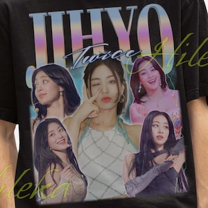 Jihyo Twice Shirt, Jihyo Shirt, Momo Fan Tees, Jihyo Twice Merch, Jihyo Vintage Shirt, Retro Jihyo Korean Singer Tour Tshirt, Kpop Gift Tees