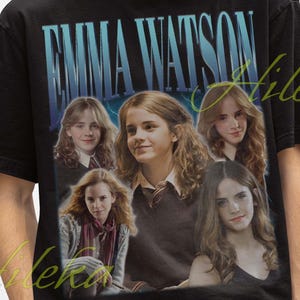 Emma Watson Retro Shirt, Emma Watson Tshirt, Emma Watson Tees, Emma Watson Vintage Shirt, Emma Watson Sticker, Movie Gift Shirt, Film Shirt