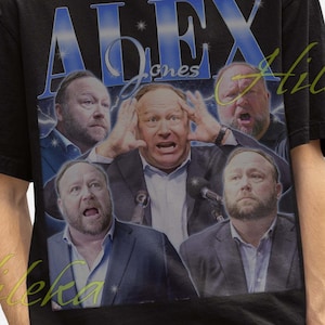 Alex Jones Shirt, Alex Jones Retro TShirt, Alex Jones Vintage Tees, Alex Jones Merch Fan Gift, Alex Jones Homage Tee, Alex Jones Sweatshirt