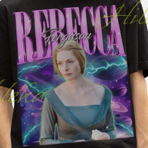 Rebecca Ferguson T-shirt, Rebecca Ferguson Shirt, Rebecca Ferguson Retro Tshirt, Rebecca Ferguson Vintage Tees, Movie Gift Shirt, Retro Tees