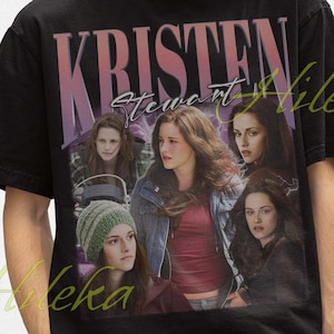Kristen Stewart Retro Shirt, Kristen Stewart Vintage Tshirt, Kristen Stewart Fans Tees, Kristen Stewart T-shirt, Kristen Stewart Tribute