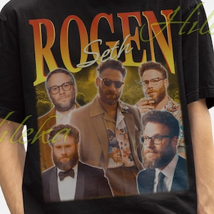 Seth Rogen Retro Fan Shirt, Seth Rogen Hommage Fan T-Shirts, Seth Rogen Hommage, Seth Rogen Grafik Retro 90er Jahre, Seth Rogen Merch, Seth Pullover