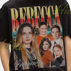Rebecca Ferguson T-shirt, Rebecca Ferguson Shirt, Rebecca Ferguson Retro Tshirt, Rebecca Ferguson Vintage Tees, Movie Gift Shirt, Retro Tees