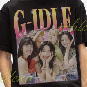 G Idle Retro Shirt, G Idle Vintage Shirt, Idle Tshirt, G-Idle Tees, G-Idle Sweater, G Idle Merch, Kpop Idol Gift, Kpop Gift, G Idle Kpop Tee
