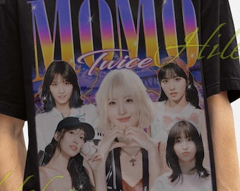 TWICE MOMO ライブTシャツ Twice Momo Retro T-shirt - Twice Shirt, Kpop t-shirt | eBay