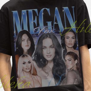 MEGAN FOX Shirt, Megan Fox T-Shirt, Megan Fox Retro Tees, Megan Fox Merch, Megan Fox Geschenk, Megan Fox Sweatshirt, Filmgeschenk Shirt