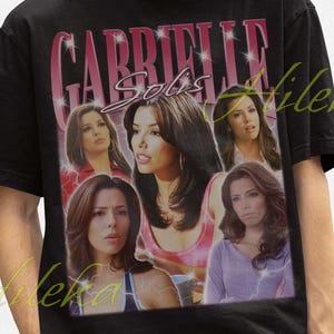 Camiseta retro de Gabrielle Solis, camiseta homenaje a Gabrielle Solis, camisetas de fan de Gabrielle Solis, suéter vintage de Gabrielle Solis, regalo de Gabrielle Solis