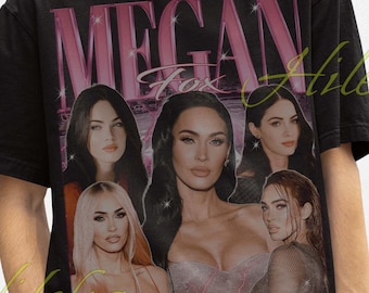 MEGAN FOX Shirt, Megan Denise Fox Tee, Megan Fox Retro Tees, Megan Fox Merch, Megan Fox Gift, Megan Fox Sweatshirt, Movie Gift Shirt