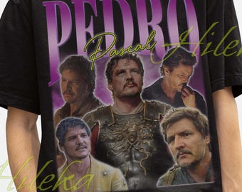 PEDRO PASCAL Retro Shirt, Pedro Pascal Fan T-Shirt, Actor Pedro Pascal Shirt, Pedro Pascal Fans Gift, Pedro Retro 90s Tees, Pedro Sweater