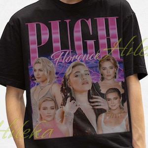Florence Pugh Tshirt, Florence Pugh Tees, Florence Pugh Retro Tshirt, Florence Pugh Vintage Shirt, Florence Pugh Sweatshirt, Movie Gift Tees
