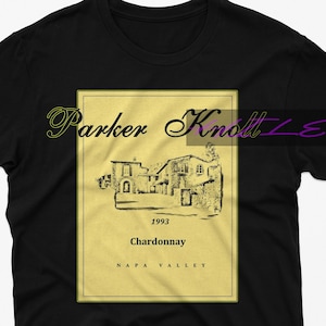 Parent Trap T-Shirt, Parker Knoll Shirt, Parker Knoll Winery T-Shirt, Napa Valley Shirt, 90s Shirt, 90s Movie Retro Shirt, Retro Napa Shirt