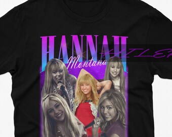Hannah Montana Shirt, Hannah Montana Vintage Shirt, Hannah Montana Retro Tshirt, Hannah Montana Vintage Tees, Movie Shirt, Movie Gift Shirt