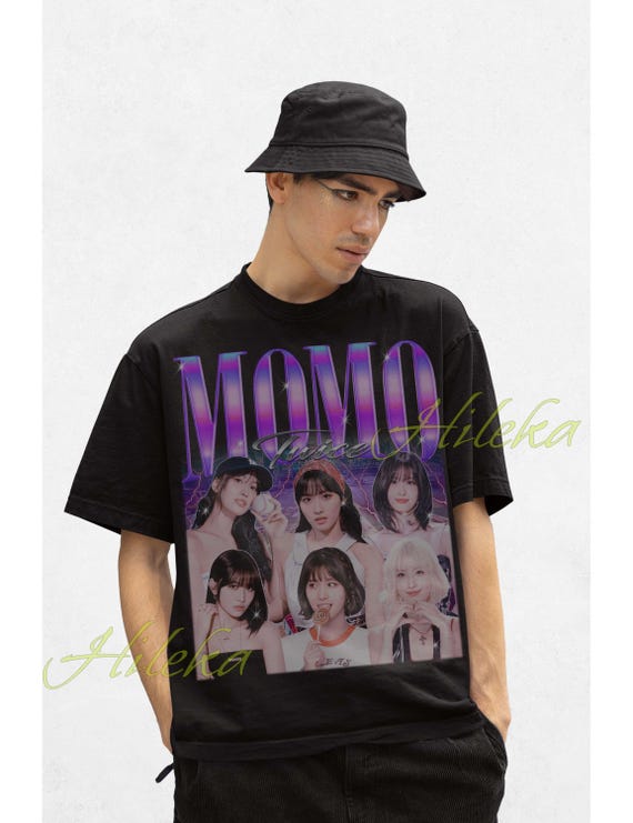 TWICE THIS IS FOR モモ MOMO Tシャツ Mサイズ Momo Twice Shirt, Momo Vintage Shirt, Momo Retro 90s Tshirt, Momo
