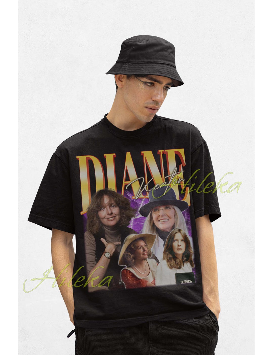 ダイアン・キートン レトロ 90年代 Tシャツ、ダイアン・キートン