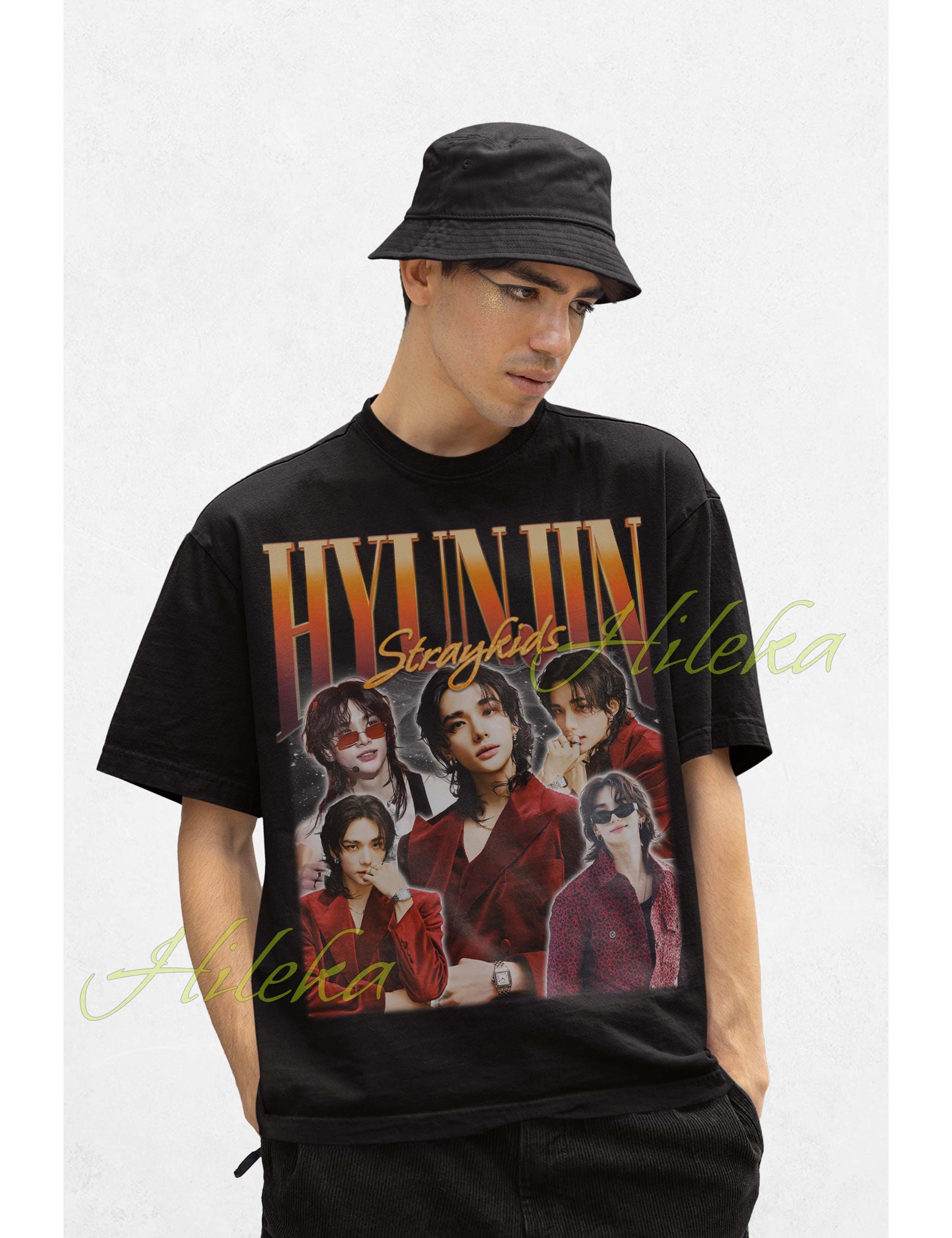Hyunjin Stray Kids Retro Shirt, Hyunjin Stray Kids Shirt, Stray