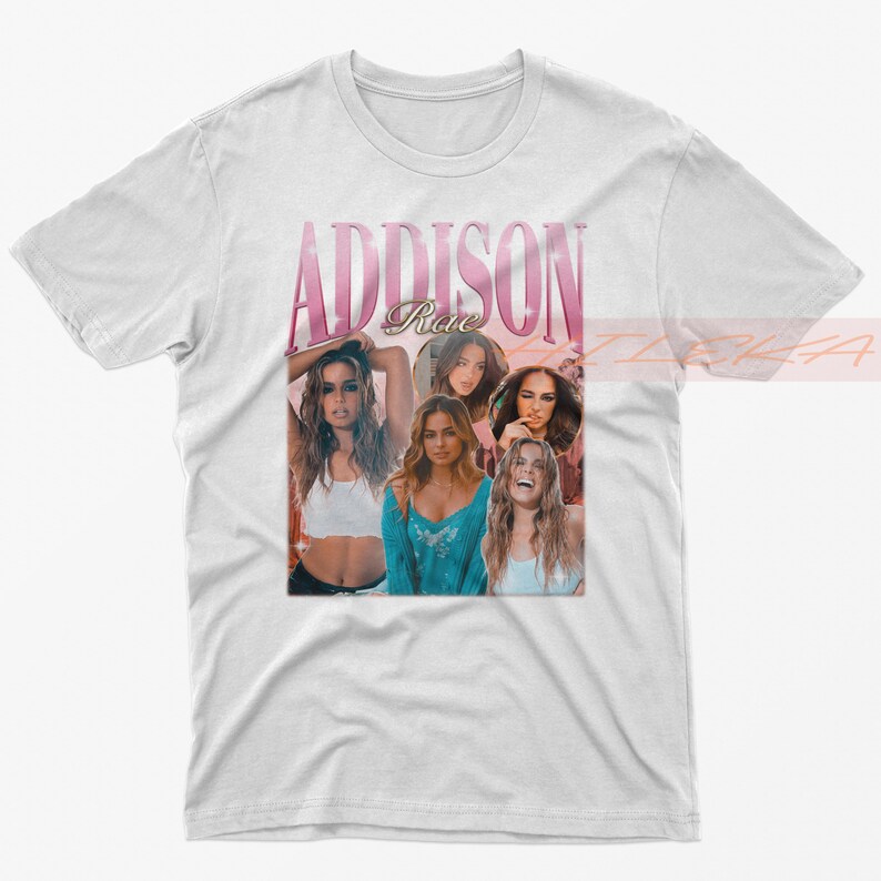 Addison Rae Shirt, Addison Rae Vintage Shirt, Addison Rae Retro Tshirt ...