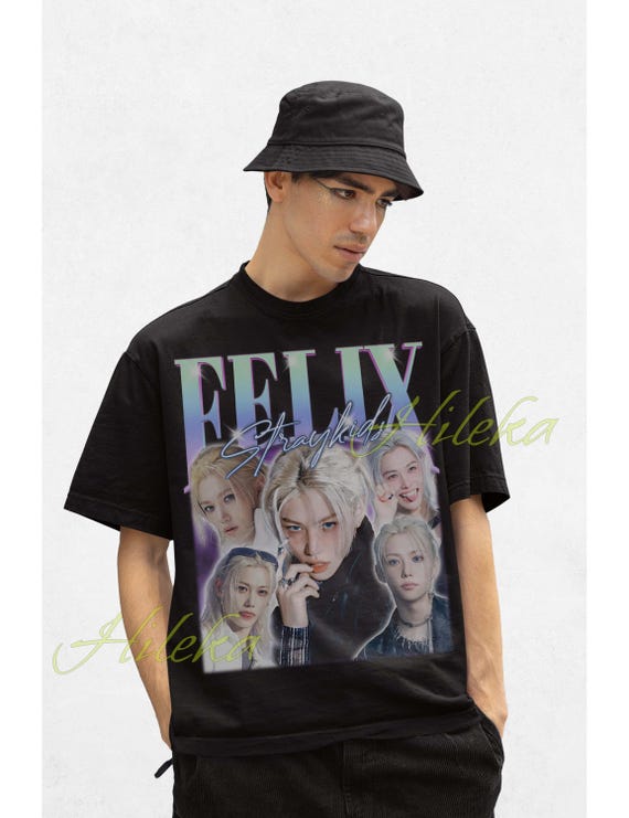 Felix Stray Kids Retro Shirt, Felix Stray Kids Shirt, Stray Kids