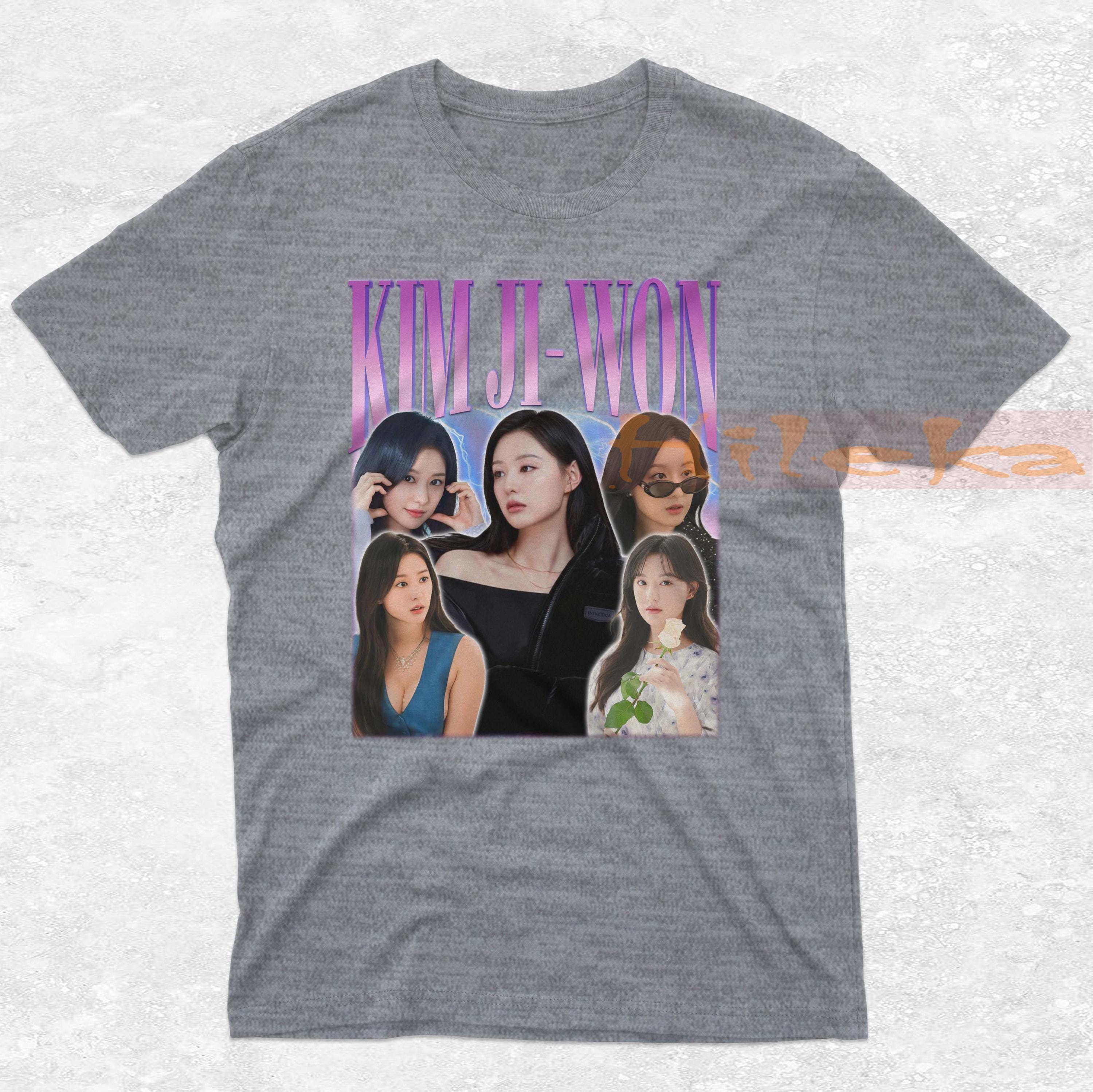 キム・ジウォン 90年代 ブートレッグ Tシャツ、レトロ Kドラマ Tシャツ