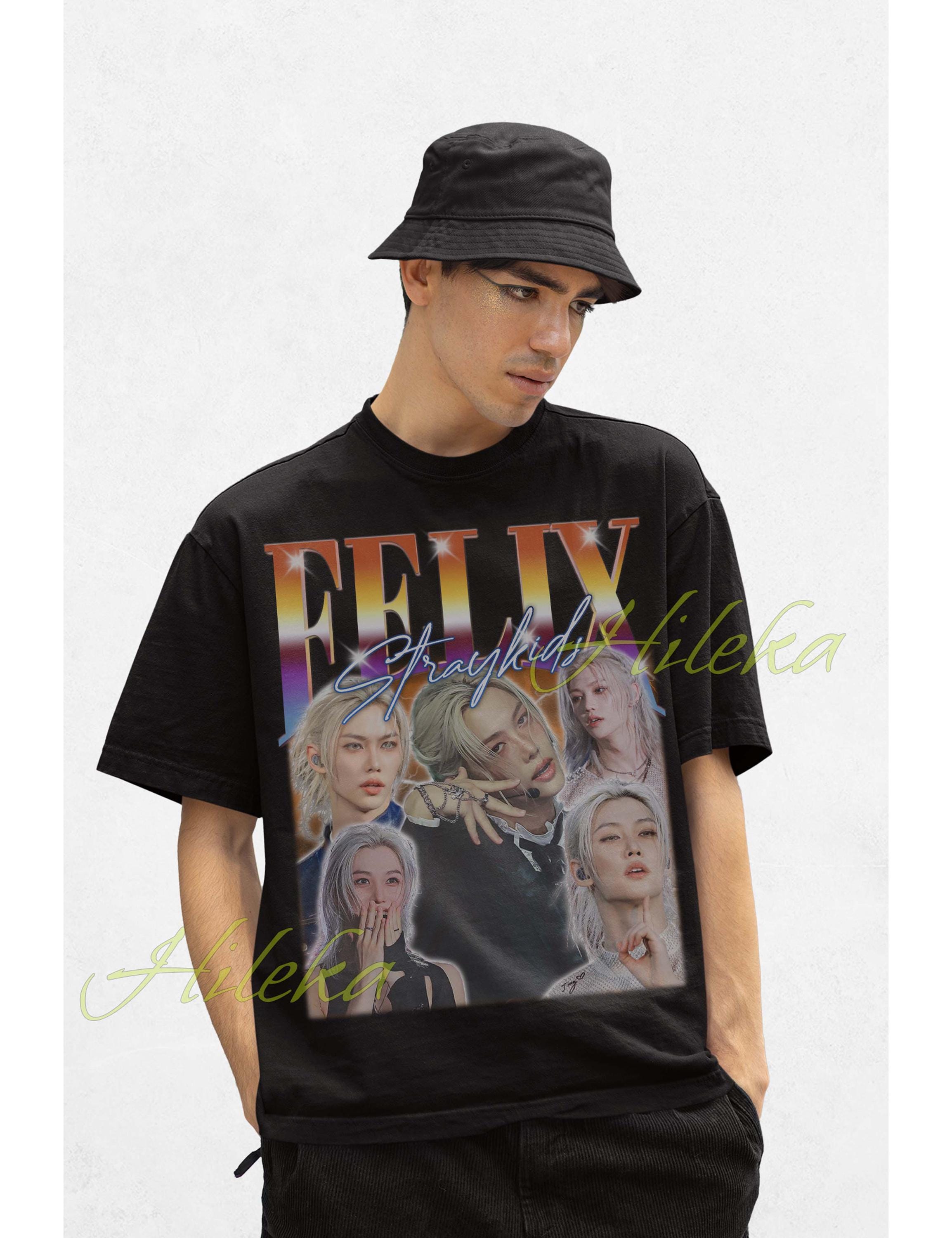 Felix Stray Kids Retro Shirt, Felix Stray Kids Shirt, Stray Kids