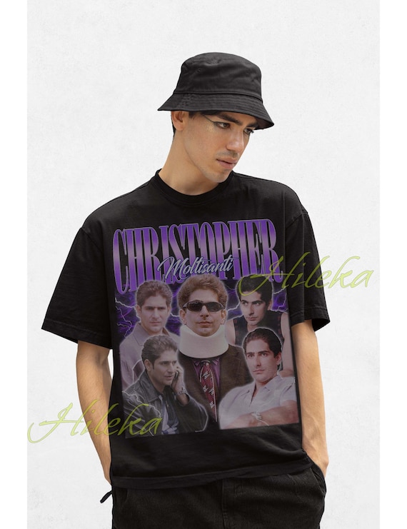 C.O.S.A MOLTISANTI Tシャツ ブラック L Christopher Moltisanti Shirt, Christopher Moltisanti Tshirt
