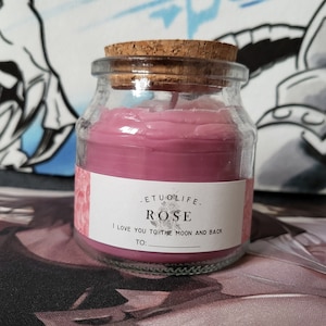 Crit Scents: Vegan Soy Candle Inspired by D&D Baldurs Gate