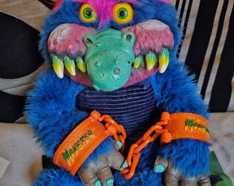 Vintage my pet monster plush toy amtoy