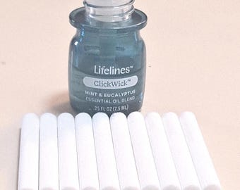 Lifelines ClickWick Plug-in Air Freshener Compatible Refill Wicks. 10 Pack