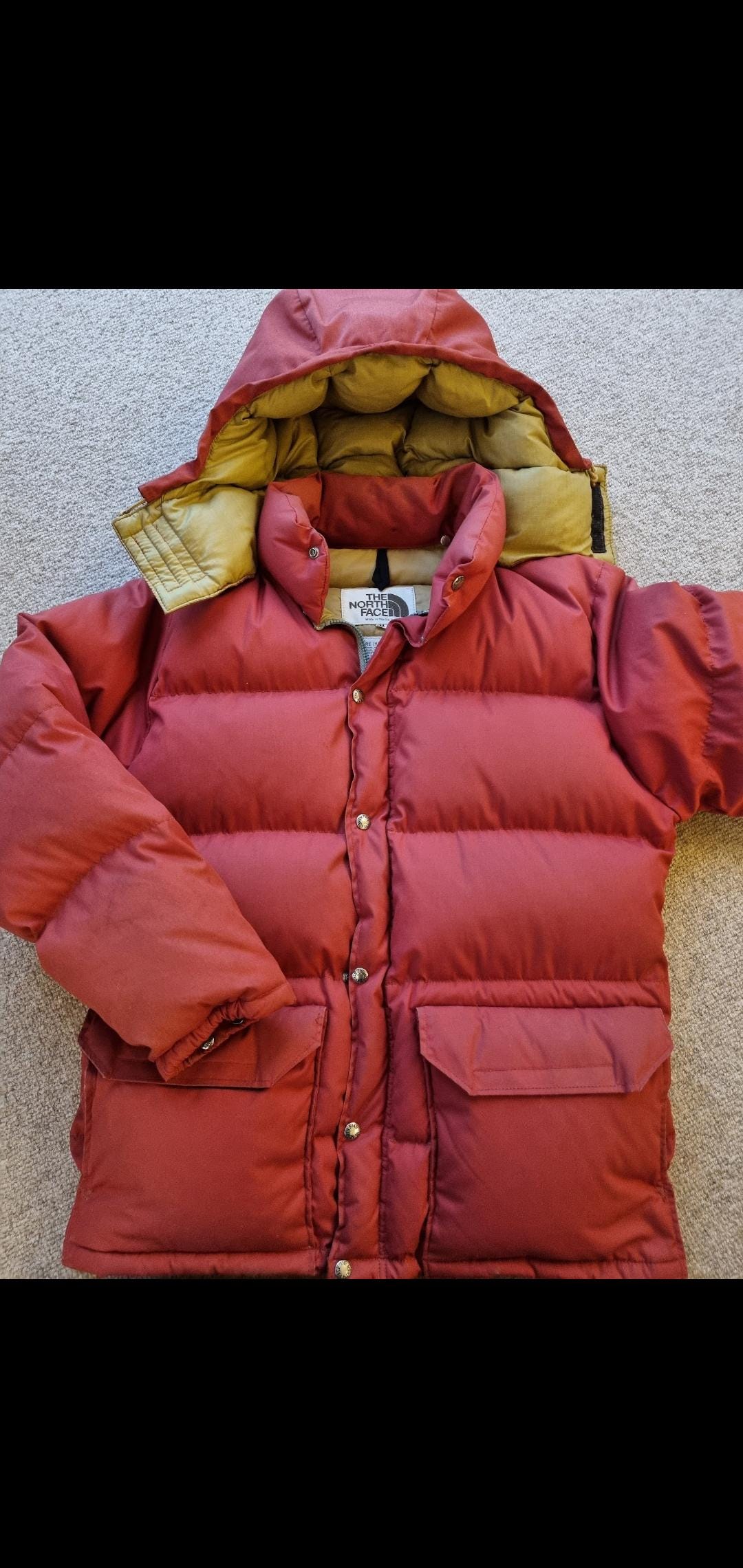 North Face Brown Label Jacket - Etsy