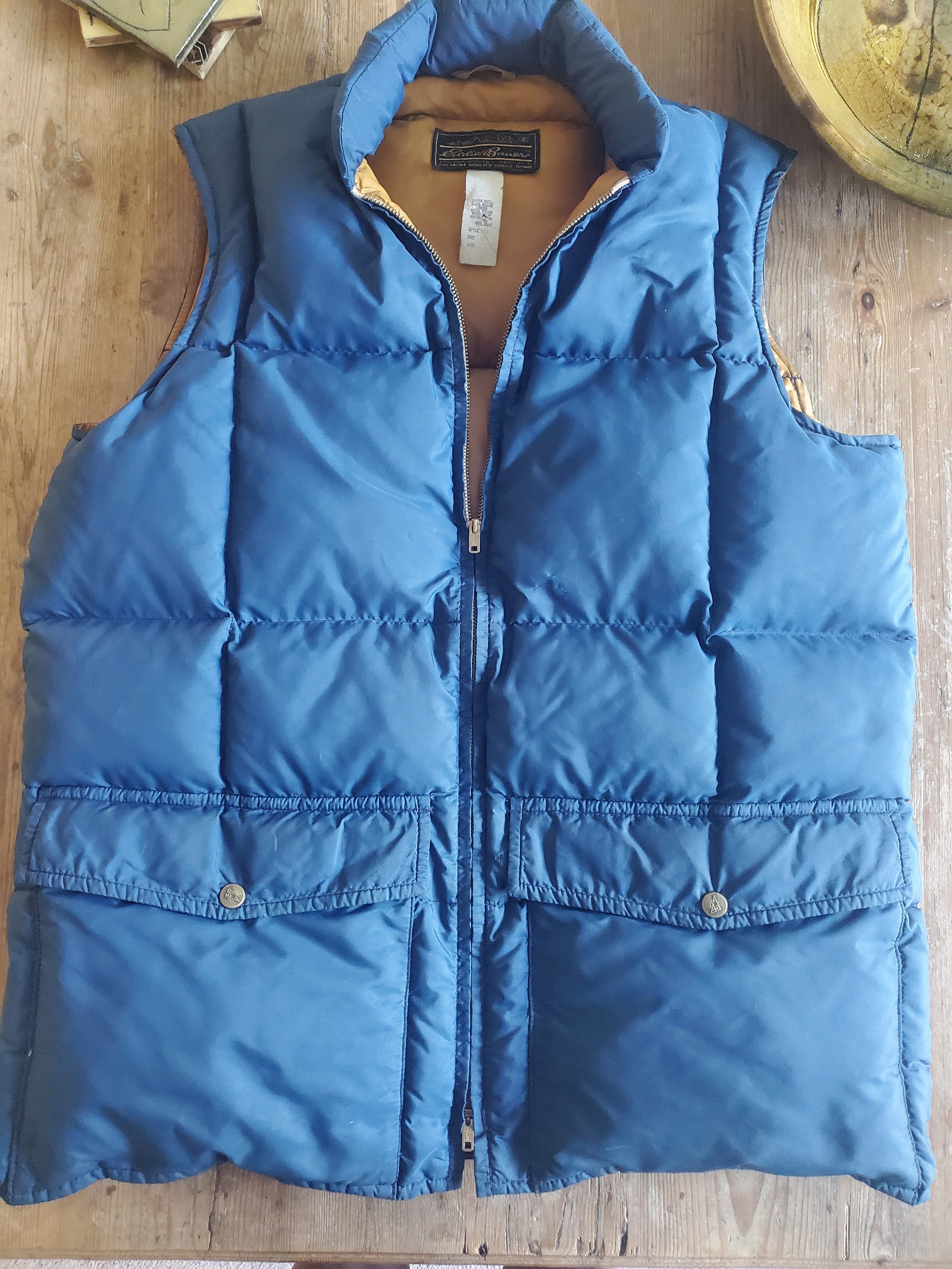 Vintage 1960s Eddie Bauer Down Vest - Etsy