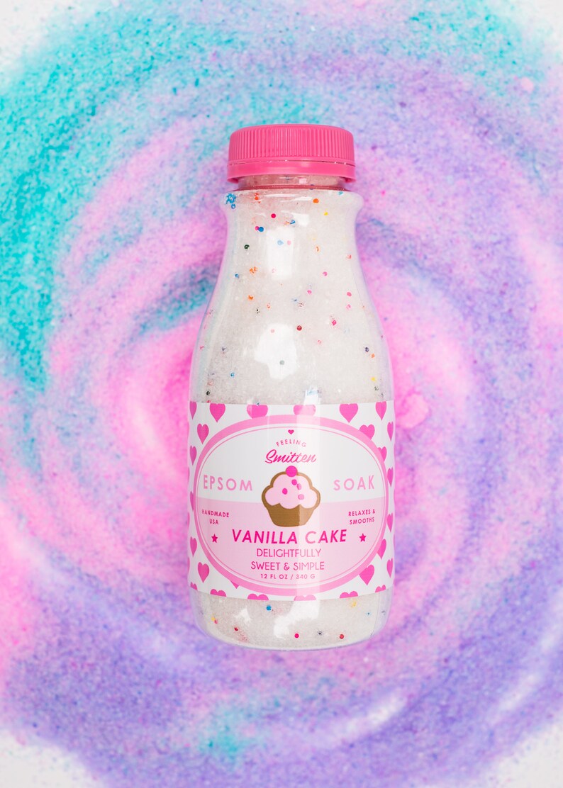 Feeling Smitten Salt Shake AKA Bath Salts and Coconut Goodness Etsy