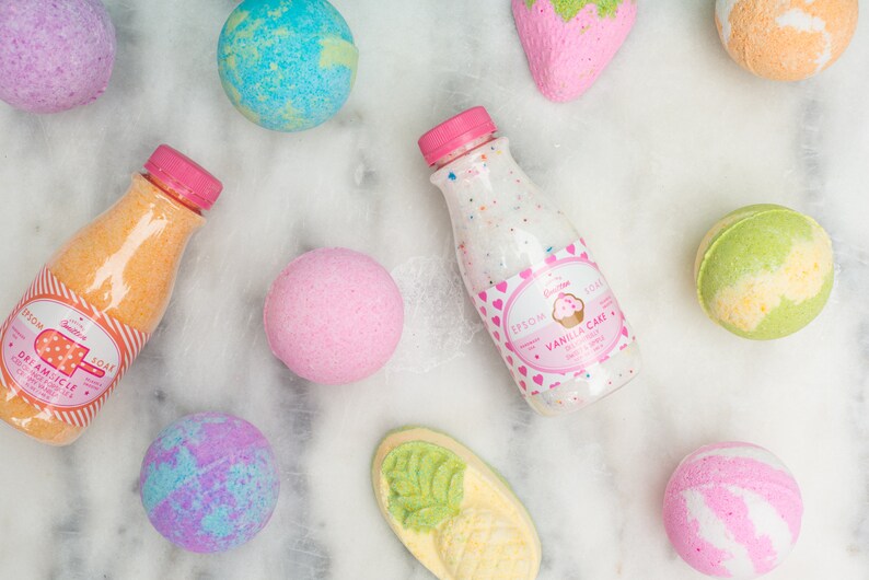 Feeling Smitten Salt Shake AKA Bath Salts and Coconut Goodness Etsy