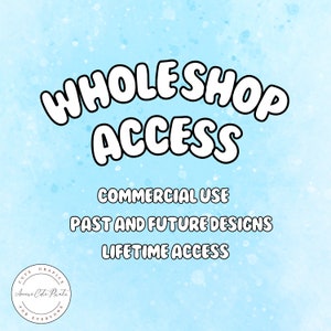 Imágenes prediseñadas y diseño de toda la tienda de por vida - Acceso y descargas ilimitados - Diseños pasados y futuros - Diseños de sublimación de toda la tienda de Etsy
