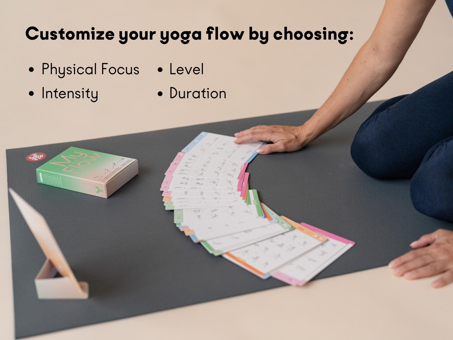 My Perfect Flow Yoga Cards Set Create Yoga Sequences for Yoga Teachers ...
