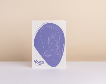 Cahier ligné préparation de cours de yoga Tenir un journal philosophie du yoga Cahier de professeur de yoga Illustrations de yoga Cahier de coloriage pour adultes végétaliens