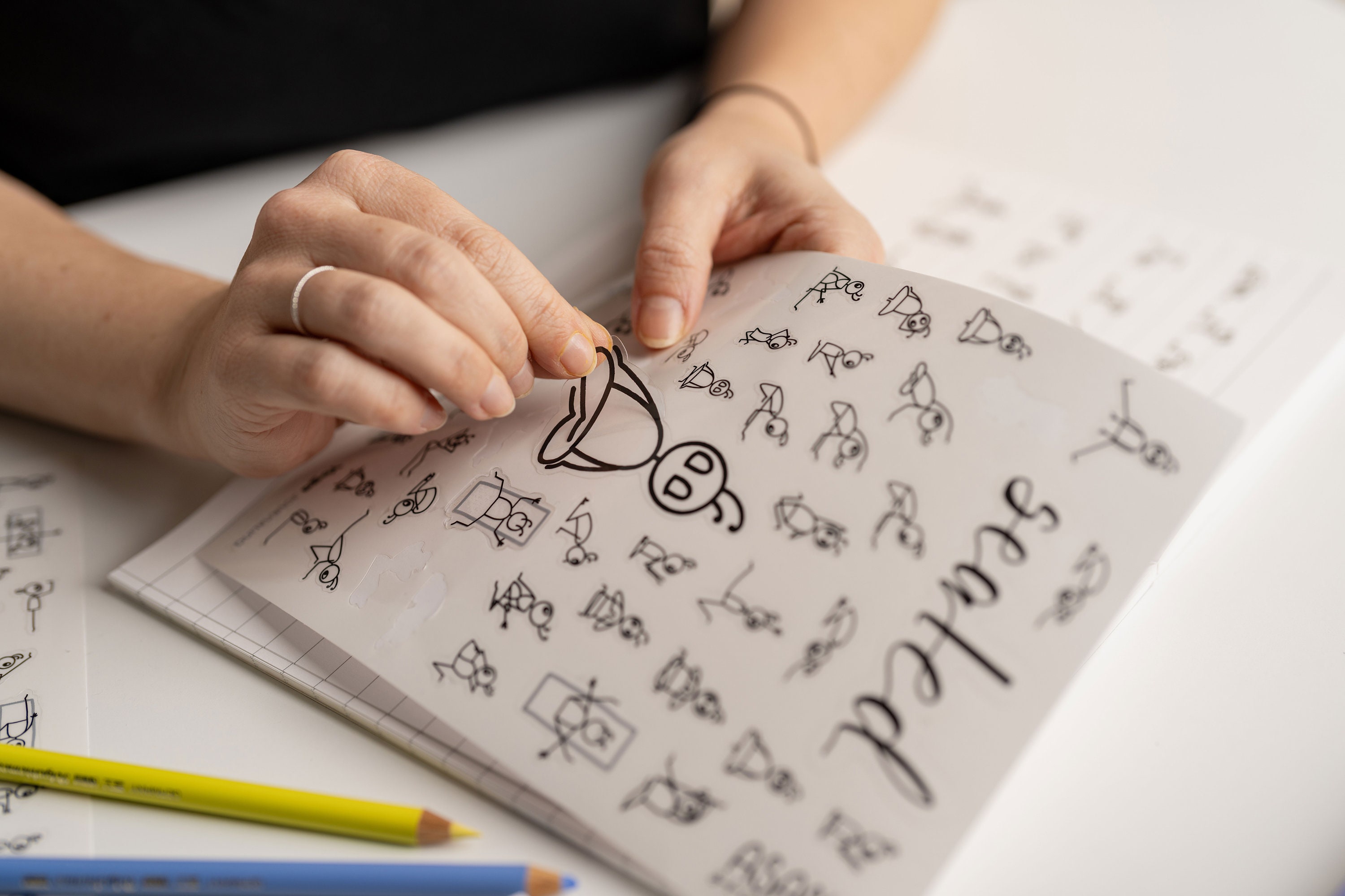 Yoga Stick Figure Stickers Yoga Class Preparation for Yoga Teachers ...