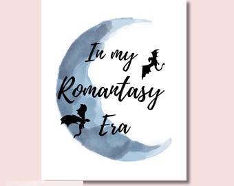 Lámina decorativa de pared con diseño de dragón de la era romántica, ideal para rincones de lectura de novelas románticas oscuras (descarga digital).