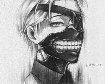 Kaneki Art by Sky