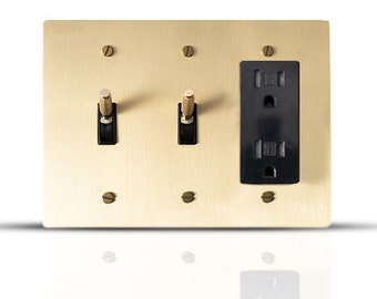 Toggle Light Switch & Outlet Wall Plate