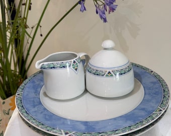 Vintage Arzberg Secunda Athena Coffee Tea Duo: Bauhaus White