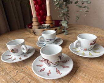 Illy Caffe Art Collection Vtg Cappuccino Cup, 2003 SHIZUKA