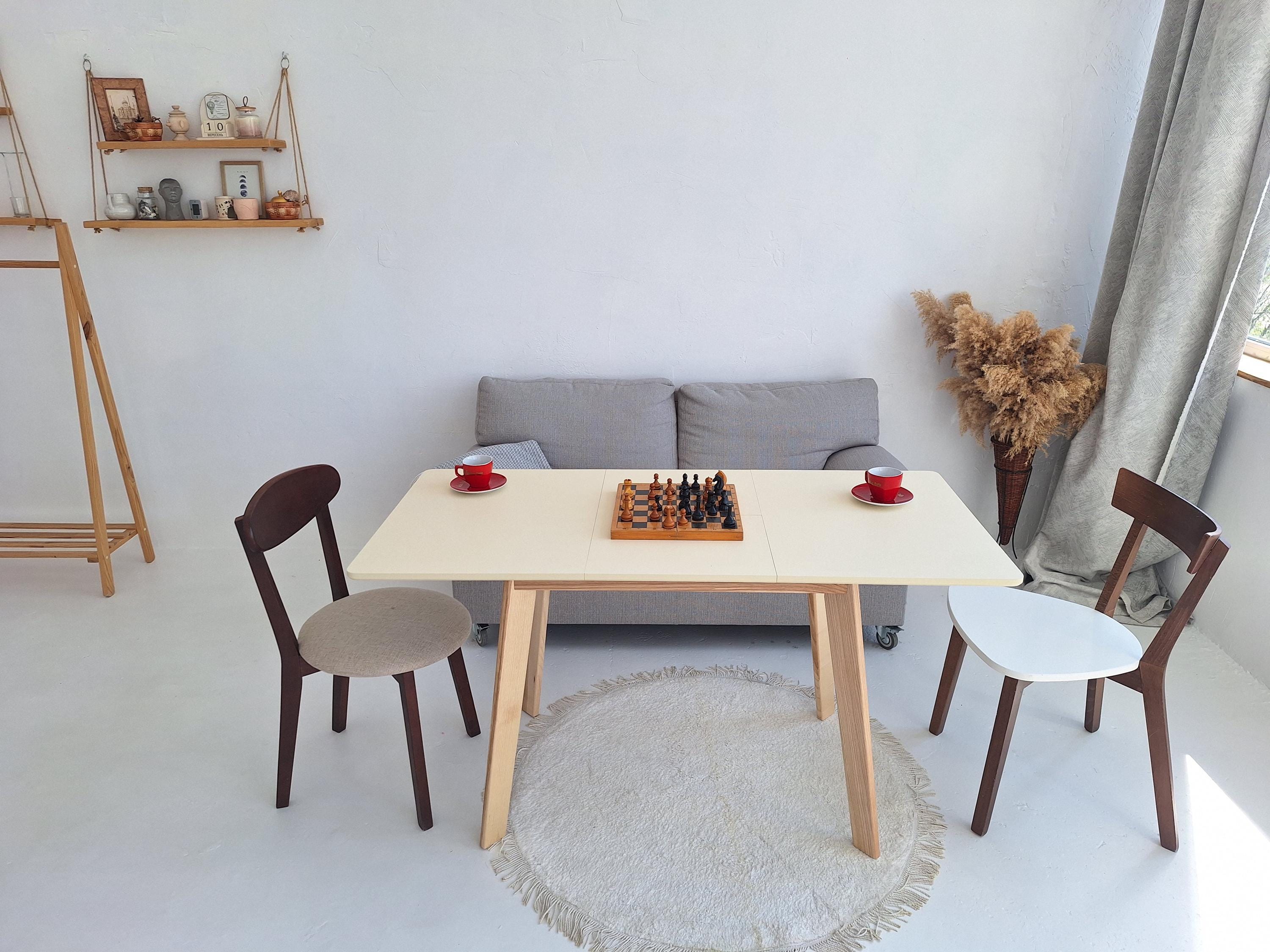 Mid Century Modern Expandable Dining Table